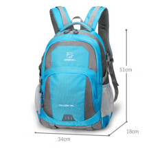Compagno ideale per le attività all'aperto, zaino pieghevole e leggero con imbottitura in rete traspirante per il massimo comfort, spallacci