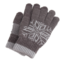 Gants tricotés pour temps froid, gants chauds tactiles avec écran tactile intégré, gants tricotés chauds et coupe-vent pour activités