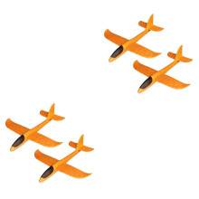 Pack of 4 Children's Toys Airplane Toy Kids Toys Aircraft Models Toy Airplane Toys Orange