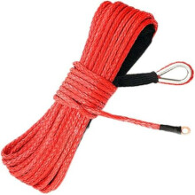 Proteja su cabrestante con cuerda sintética para cabrestante, la resistencia a los rayos UV garantiza durabilidad en condiciones adversas, 3/16 x 50