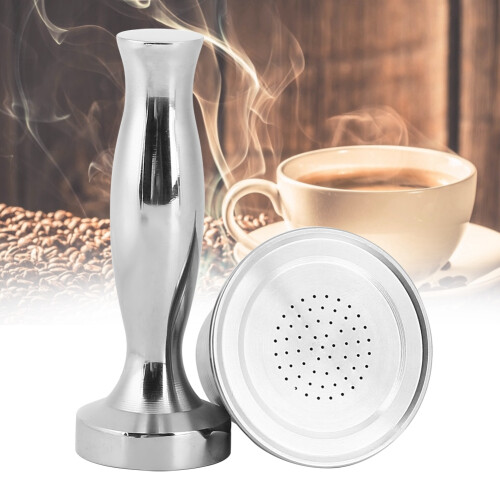 Cápsulas reutilizáveis de alta qualidade, ecológicas e fáceis de usar. Compatíveis com a linha Nespresso Original. 2