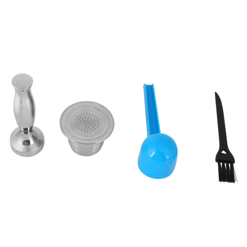 Cápsulas reutilizáveis de alta qualidade, ecológicas e fáceis de usar. Compatíveis com a linha Nespresso Original. 1