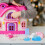 4Pcs Mini Igloo Leksak Vit Figurer För Barn 5