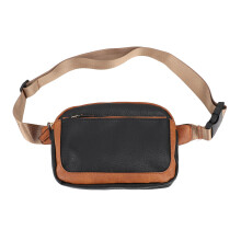 Lett mageveske for kvinner Vegansk skinn Vanntett crossbody Midje Rumpe Bryst Justerbar stropp Allsidig Moteriktig Reise Utendørs Løping Hiking