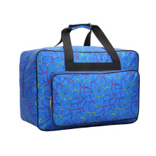 Sturdy Nylon Sewing Machine Storage Bag Travel Case For Accessories Waterproof Protective Case Blue