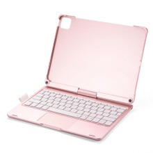 360 Degree Rotatable BT Keyboard Rechargeable Wireless Keyboard And Mouse 7Color Backlit For iPad Pro 11, Air 4th/5th