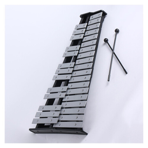 Glockenspiel 32 Note Chime Foldable Portable Practical Aluminum Plate Percussion Instrument