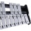 Glockenspiel 32 Note Chime Foldable Portable Practical Aluminum Plate Percussion Instrument 2