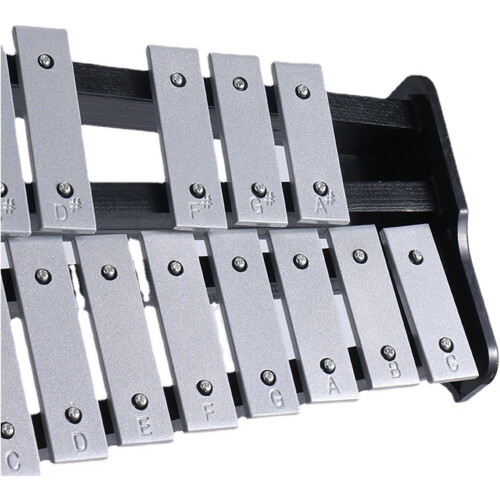 Glockenspiel 32 Note Chime Foldable Portable Practical Aluminum Plate Percussion Instrument 1