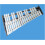 Glockenspiel 32 Note Chime Foldable Portable Practical Aluminum Plate Percussion Instrument 4