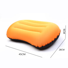 Compact Lightweight Durable Elastic Tpu Inflatable Camping Pillow, Backpack Travel Ergonomic Design For Outdoor Adventures, Water Resistance,