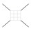 Pitching Target, Baseball Strike Zone Target for Pitching Net, 4 Adjustable Straps  Professional Training Equipment 1