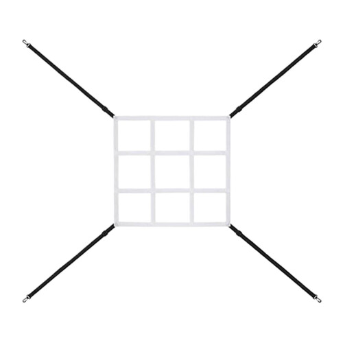 Pitching Target, Baseball Strike Zone Target for Pitching Net, 4 Adjustable Straps  Professional Training Equipment