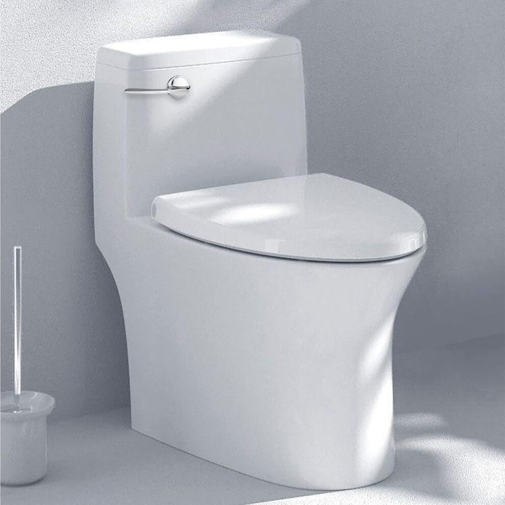 Standard Flush Tank Cistern Handle, Metal Lever, Zinc Alloy Construction, 10.5 Cm Long, Compatible With Most Wc Tanks 9323874525778