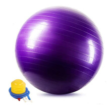 Palla da ginnastica di livello professionale, materiale anti-scoppio per fitness sicuro, rafforzamento del core e miglioramento della postura,