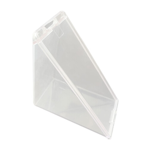 Plastic taarthouderdozen Driehoekige sandwichverpakkingsdozen