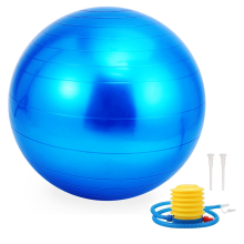 Gjenbrukbar slitesterk plast, fotpumpe enkel oppblåsing, tømmingsfunksjon for yogaballpumpe, bærbar lett design for oppblåsbare produkter.