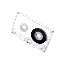 Practical Blanks Sound Tape 45Min/60Min/90Min Cassette Clear Design For Education And Professional Storage