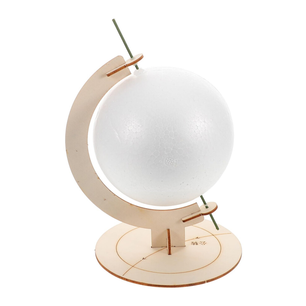 Solar System Planetary Toy Construction Kit Earth Globe  Wooden Puzzle-image-OPC-PNNDF5W-NEW