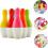 Retractable Bowling Pin Pens 20 Pack Multi Function Ballpoint Pens Portable Writing Assorted Colors 4