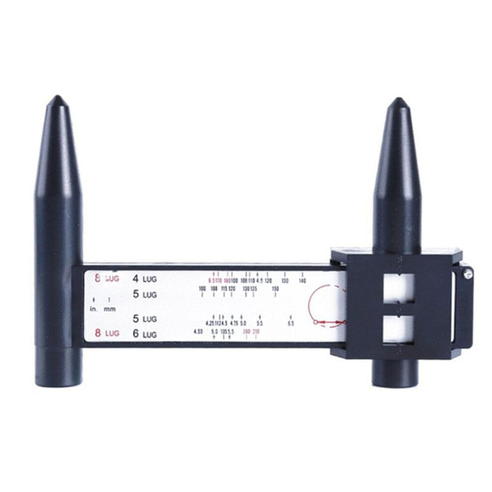 Pcd Measuring Tool Wheel Rim Pattern Sliding Gauge 8Unit Ruler Model Hub Holes Lugs Pitch 9001264406950