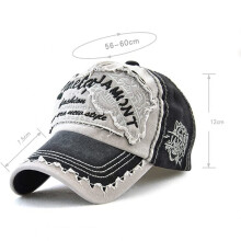Boné de beisebol de algodão respirável e confortável, boné ajustável estilo "dad hat" com estampa retrô de tigre para homens e mulheres,