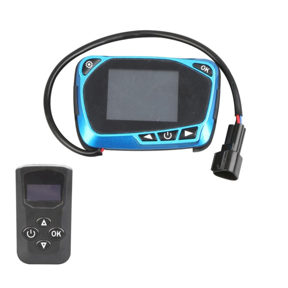 Parking Heater Lcd Display Thermostat Monitor Switch Remote Controller For 5Kw8kw Car Heater 9119770247636
