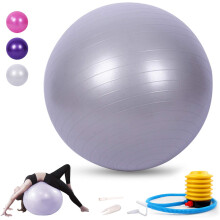 Palla da yoga versatile per il rafforzamento del core, design anti-scoppio per garantire la sicurezza durante l'allenamento, superficie flessibile e