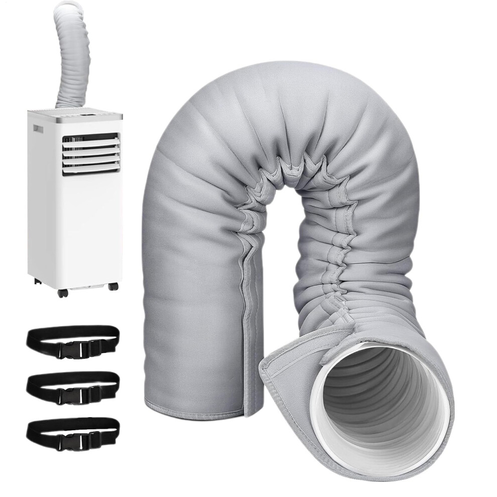 Ac Hose Insulation Sleeve Heatinsulation Cover Uvresistant Air Conditioner Exhaust Tube Wrapping For Apartment 9119770247322