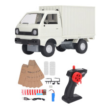 Auto radiocomandata fuoristrada con fari a LED, camion RC ad alte prestazioni, crawler con struttura realistica, pneumatici in gomma antiscivolo, RC