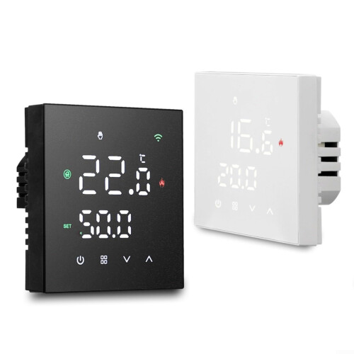 Smart Thermostat Compatible, WiFi Enabled, Heating Schedules, Voice Control With Language Support (3)