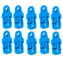 Outdoor Essentials, robuste Planenclips für Wohnwagen-Überdachungen, wetterbeständiges Zeltclip-Design mit Verriegelungsmechanismus, einfache