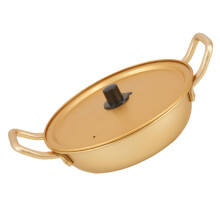 Aluminum Ramen Noodle Pot With Lid Double Handles Quick Heating Noodle Soup Pasta Pot Easy To Clean Small Cooking