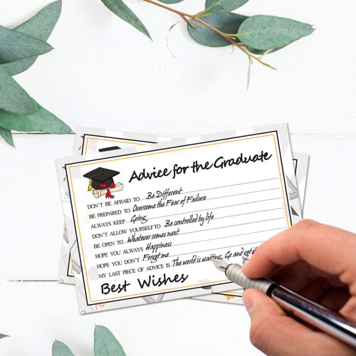 Afstuderen wenskaarten Grad Celebration feestartikelen voor 1