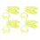 20 Pcs Kunststoff Golf Ball Halter Resistanceless 9