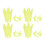 20 Pcs Kunststoff Golf Ball Halter Resistanceless 7
