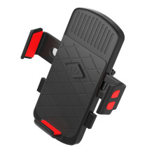 Veilige grip, fietsstuurhouder, dubbele telefoonhouder, universele pasvorm, flexibele rotatie voor fietsstuurhouder, autohouder voor cd-sleuf,