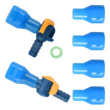 Valvola di intercettazione a morso di ricambio, compatibile con sacche idriche, facile installazione, silicone di grado medicale, a tenuta stagna,