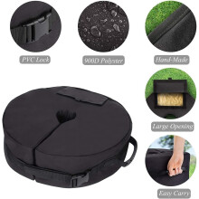 Parasolvoetgewicht, universele afmetingen, stapelbaar voor extra stabiliteit, steun voor een cantileverparasol voor buiten, zware en weerbestendige