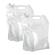 Soluzione portatile per la conservazione dell'acqua, contenitore pieghevole e resistente per campeggio all'aperto, senza BPA e per uso alimentare, a