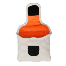PU Golf Club Head Cover Weiß Golf Head Cover Golf