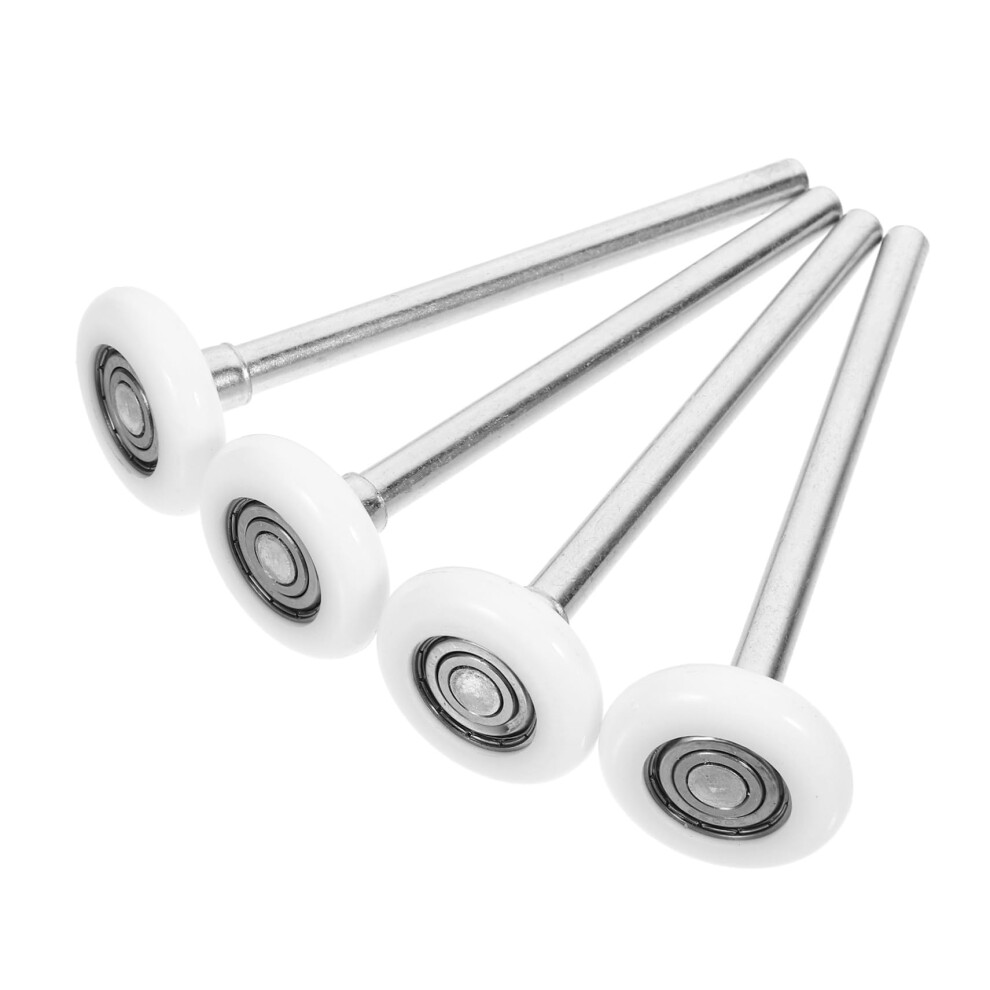 Nylon Garage Door Rollers 4Pcs Stemreinforced Replacement For Quieter Stable Operation Easy Installation Sliding Doors 9001264408398