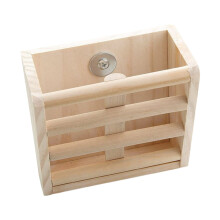 Guinea pig grass holder small pet chinchilla grazer chewing proof with feeding slot for guinea pig rabbit
