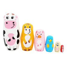 Handmade Animal Easter Eggs, Cute Cartoon Stacking Toy Set for Easter Ref: 5276
