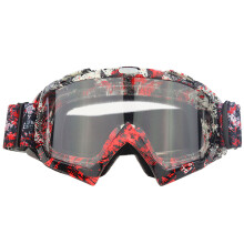 Flexible Motorradbrille mit UV400-Schutz, TPU-Rahmen für Langlebigkeit und Sicherheit
