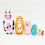 Russian Nesting Dolls, Wooden Nesting Dolls  SixLayer Nesting Toy with Wooden Animals 2