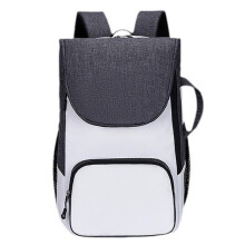 Tennis Bag Badminton And Tennis Racket Bag, Large Capacity With Shoe Compartment And Towel Compartment