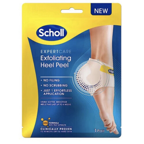 Scholl Scholl Exfoliating Heel Peel AHA 1 Pair