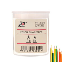 Pencil Sharpener, Transparent Hand Pencil Sharpener, Portable School Supplies, Lipstick, Colored Pencil, Sharpener for Home, Studio