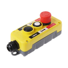 Wireless Crane Remote Control Waterproof Industrial Push Button Emergency Stop Pendant Control Station